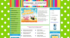 Desktop Screenshot of massageacademie.nl